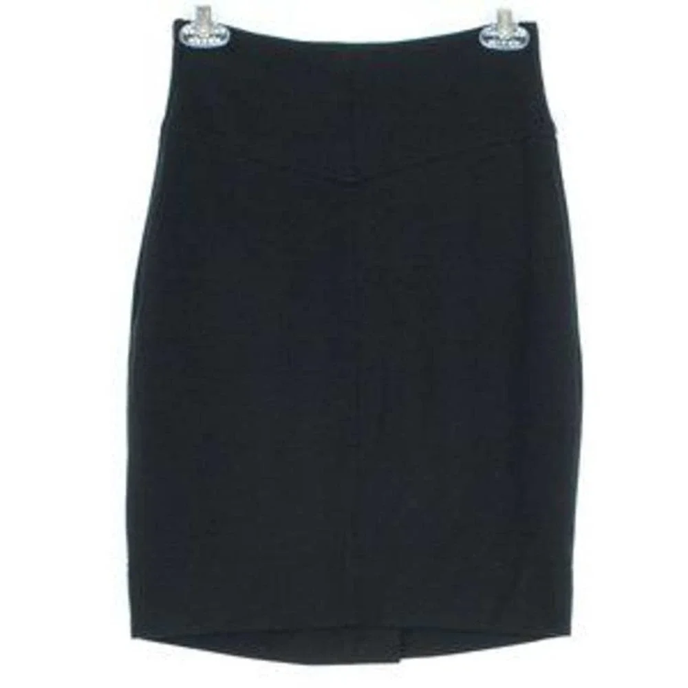 Theory Black Figuero Craze Tulip Skirt